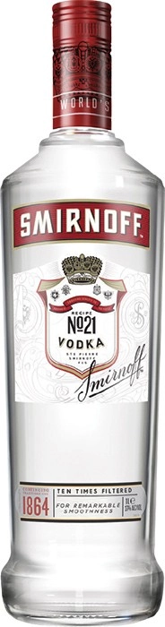 Smirnoff Red Label Vodka 1 Litre