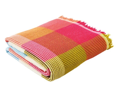 Cotton Waffle Blanket