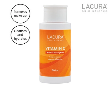 Lacura Skin Science Vitamin C Micellar Cleansing Water 240ml