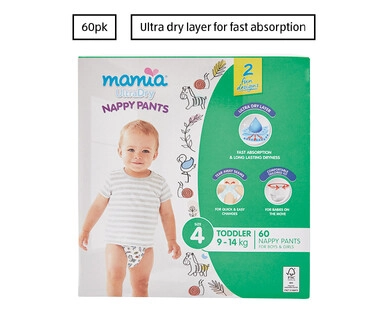 Nappy Pants Toddler 60pk