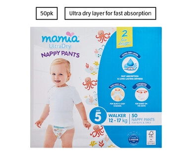 Nappy Pants Walker 50pk