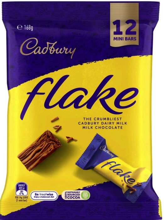 12 Pack Cadbury Flake Milk Chocolate 168g