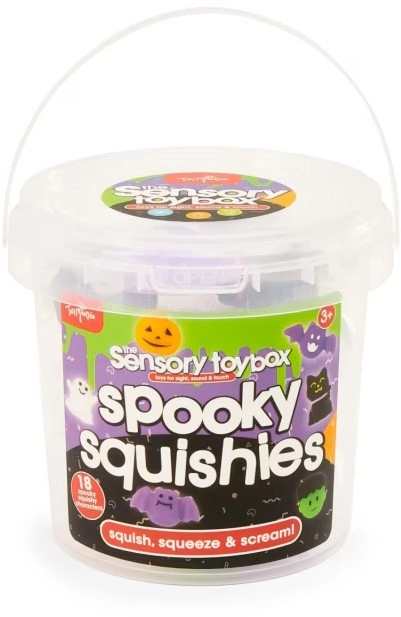 18 Pack The Sensory Toy Box Spooky Squishies Set