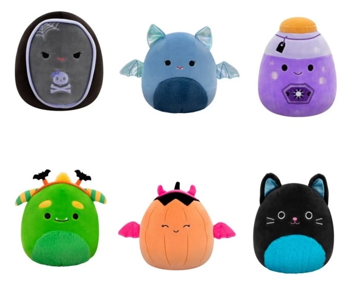 19cm Halloween Squishmallows Plush Toy - Assorted