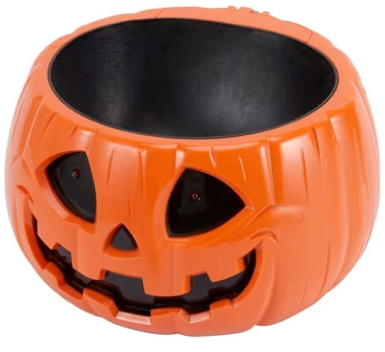 Animated Pumpkin Hand Candy Bowl