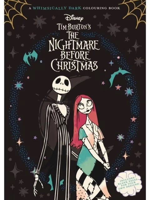 Disney: Tim Burton's The Nightmare Before Christmas Colouring Book