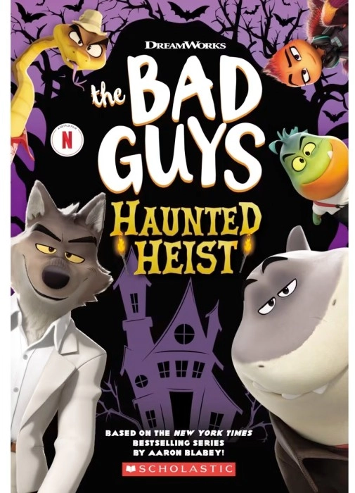 DreamWorks The Bad Guys: Haunted Heist by Aaron Blabey - Book