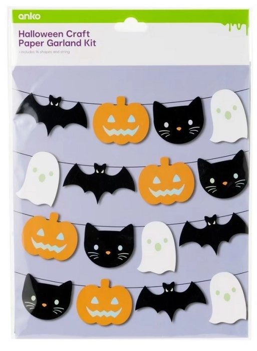 Halloween Craft Paper Garland Kit