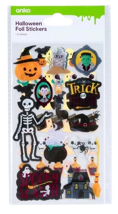 Halloween Foil Stickers