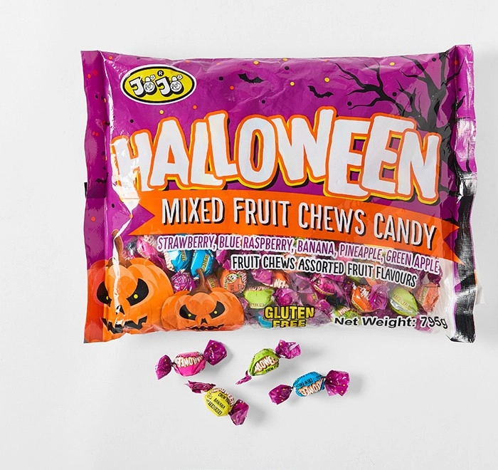 Halloween Mixed Fruit Chews Candy 795g