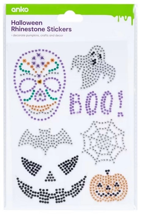 Halloween Rhinestone Stickers