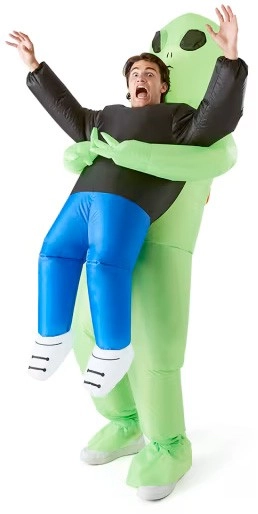 Inflatable Alien Costume - Adult