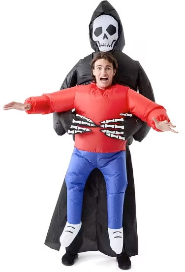 Inflatable Reaper Costume - Adult