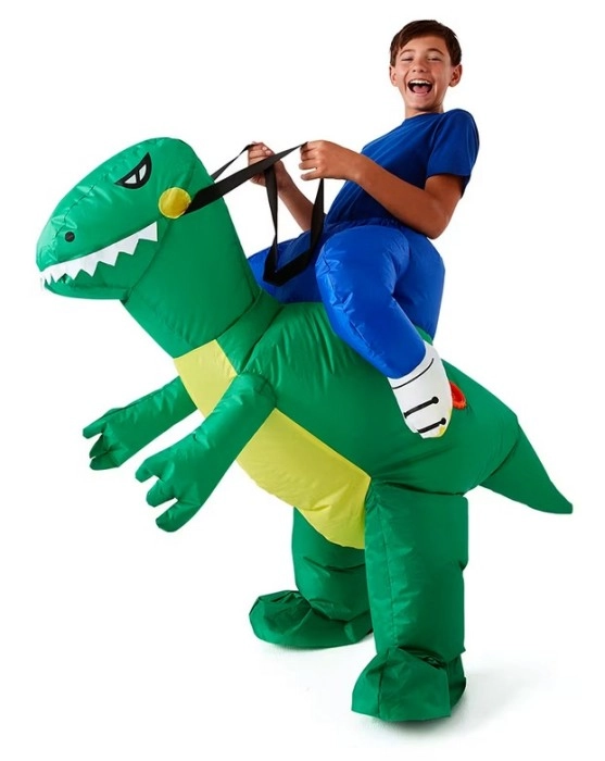 Inflatable Ride On Dinosaur Costume - Ages 8+