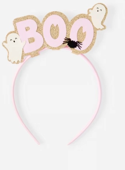 NEW Halloween Boo Headband - Pink