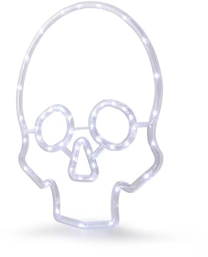 NEW Light Up Hanging Skull