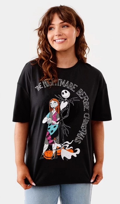 NEW Short Sleeve the Nightmare Before Christmas License T-Shirt