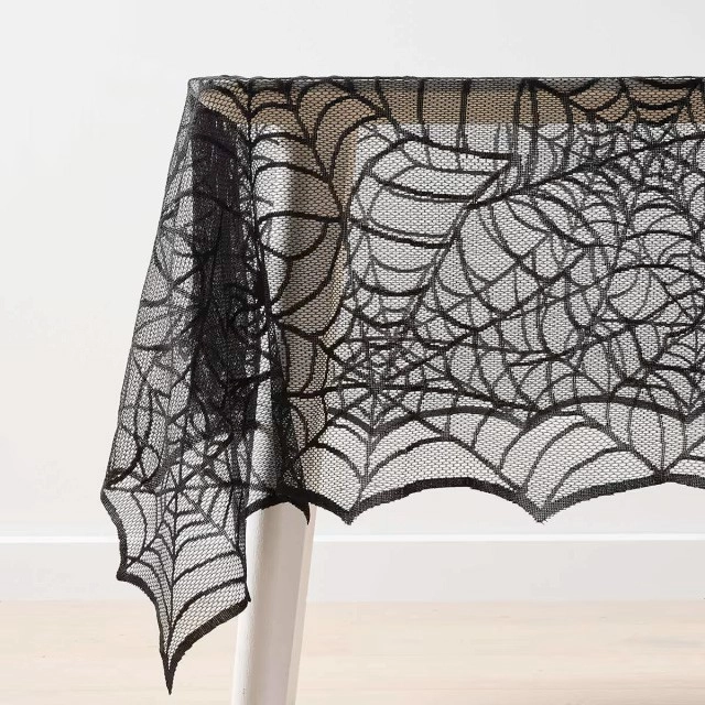 NEW Spiderweb Tablecloth