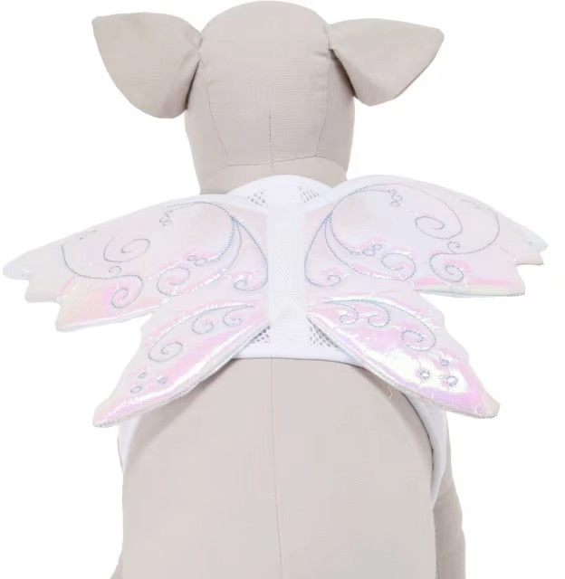 Pet Costume Halloween Wings Fairy Light Up - Large to Extra Large