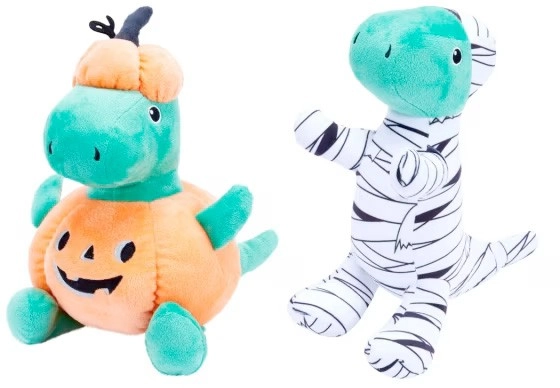 Pet Toy Halloween Dino Plush - Assorted