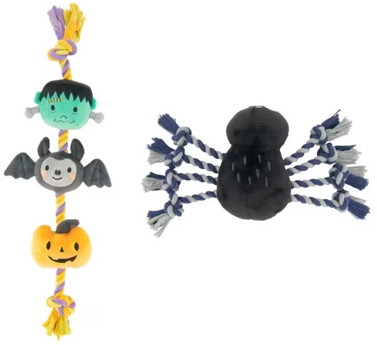 Pet Toy Halloween Rope - Assorted