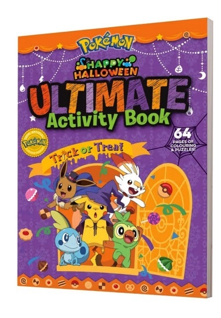 Pokemon Happy Halloween Ultimate Activity Book