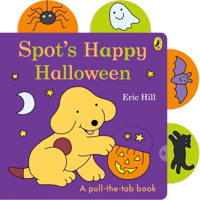 Spot's Happy Halloween: A Pull-the-Tab Book by Eric Hill - Book