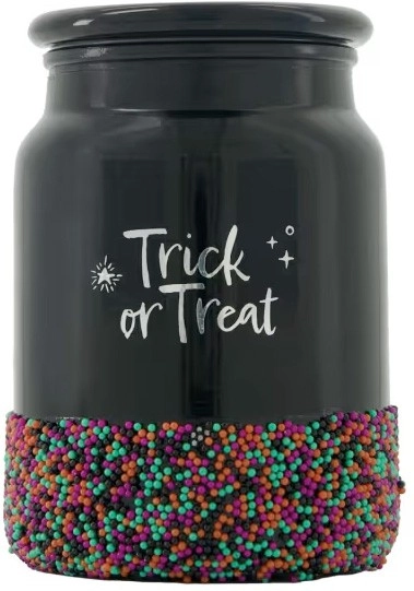 Trick or Treat Sprinkles Candle