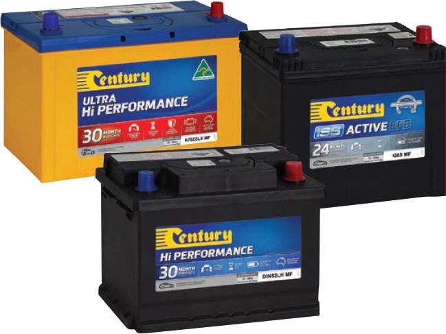 25% off Century Automotive & 4WD Batteries