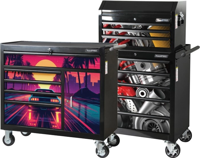 30% off ToolPRO Black Tool Cabinet Range