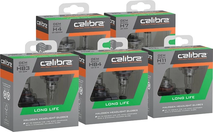 Calibre Long Life Headlight Globes