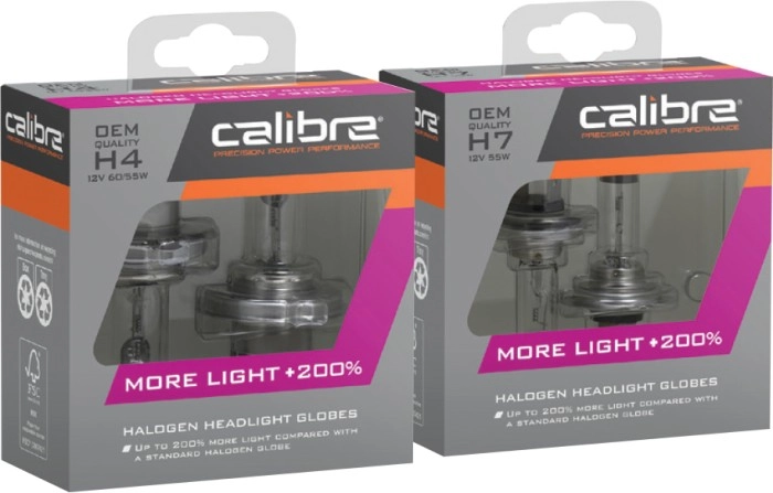 Calibre Plus 200 Headlight Globes