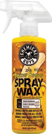 Chemical Guys 473mL Blazin’ Banana Spray Wax