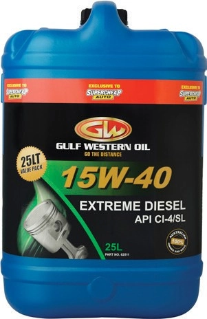 Gulf Western Oil Extreme Diesel Engine Oil^