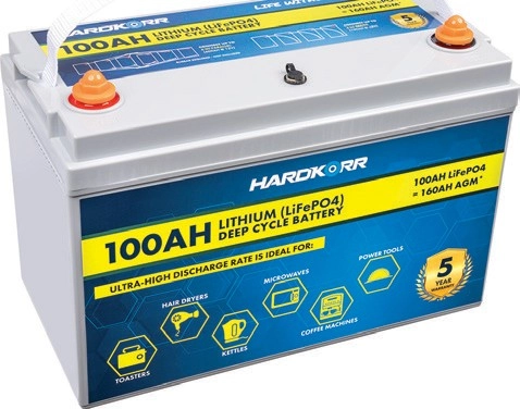 HardKorr 100Ah Lithium Deep Cycle Battery