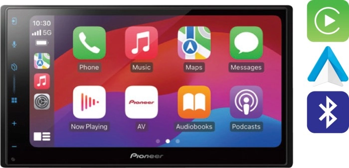 Pioneer 6.8” Wireless CarPlay & Android™ Auto Media Player^