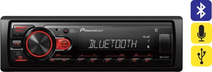 Pioneer Digital Media Player with Bluetooth