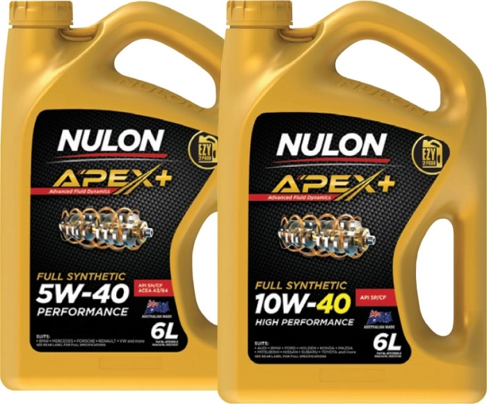 Selected Nulon 6L Engine Oils^