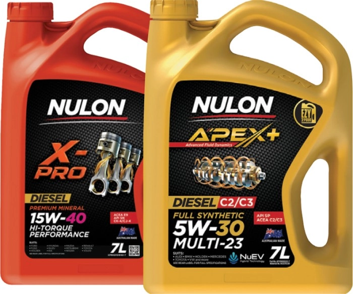 Selected Nulon 7L Engine Oils^