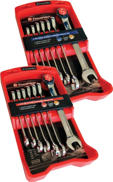 ToolPRO 7 Pce Ratchet Spanner Sets