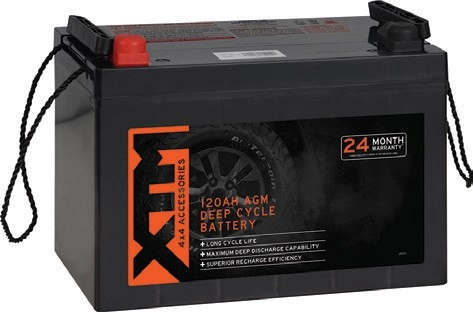 XTM 120Ah AGM Deep Cycle Battery