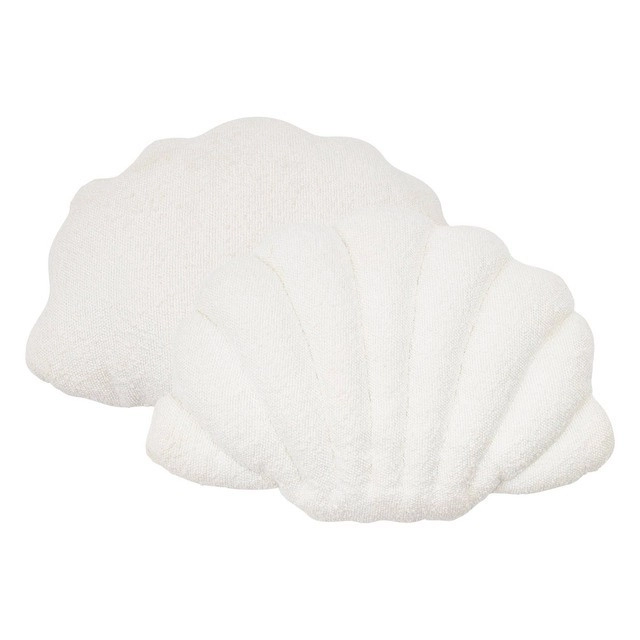 Boucle Shell Cushion by M.U.S.E.