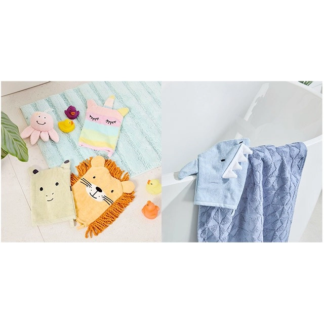 Kids Bath Mitts by Pillow Talk