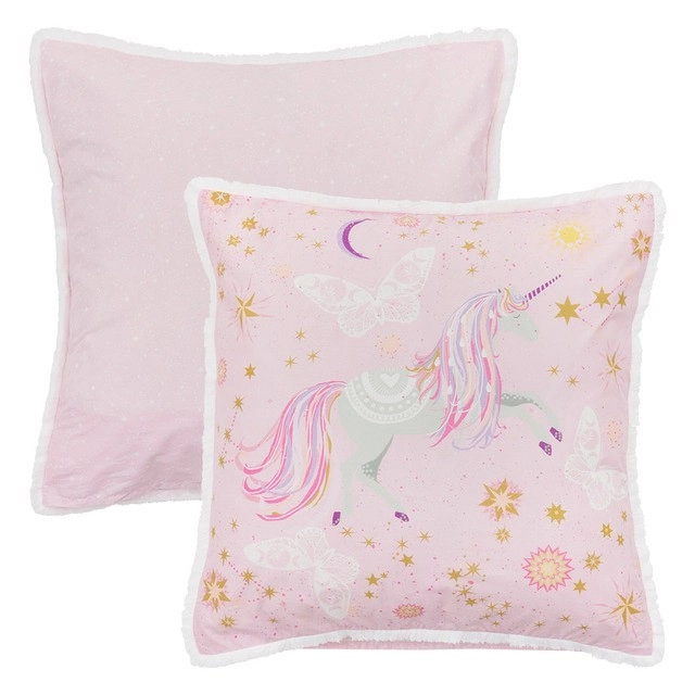 Kids Celestial Unicorn European Pillowcase by Pillow Talk