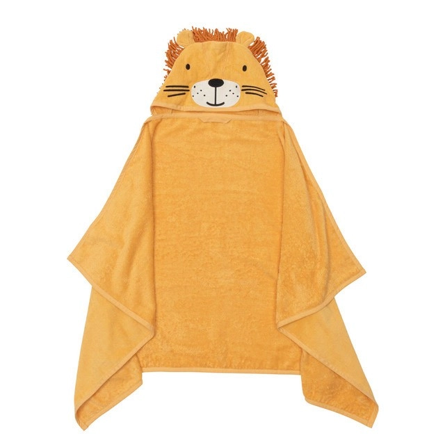 Kids Lion Hooded Towel by Pillow Talk