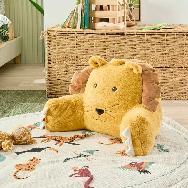 Kids Lionel the Lion Bed Rest Reading Pillow by Pillow Talk