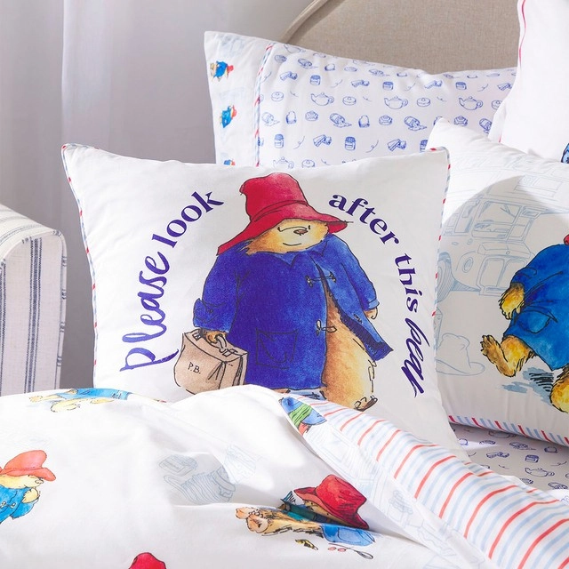 Kids Paddington Bear Cushion by Pillow Talk