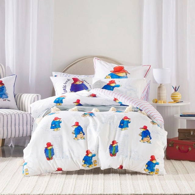 Kids Paddington Bear Quilt Cover Set by Pillow Talk