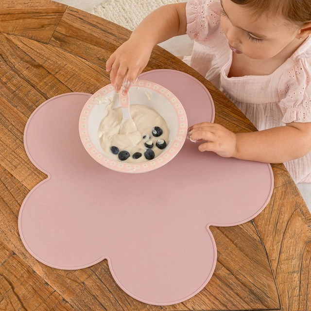 Kids Silicone Flower Kids Placemat by Pillow Talk