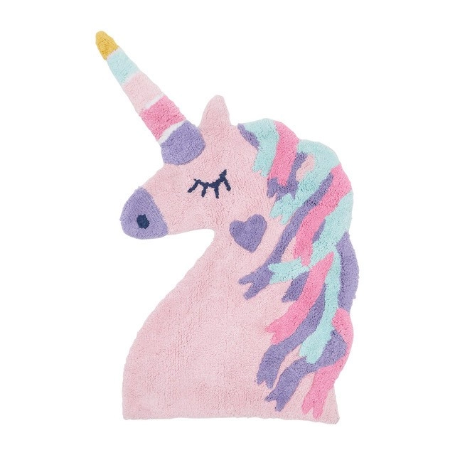 Kids Unicorn Bath Mat by Pillow Talk